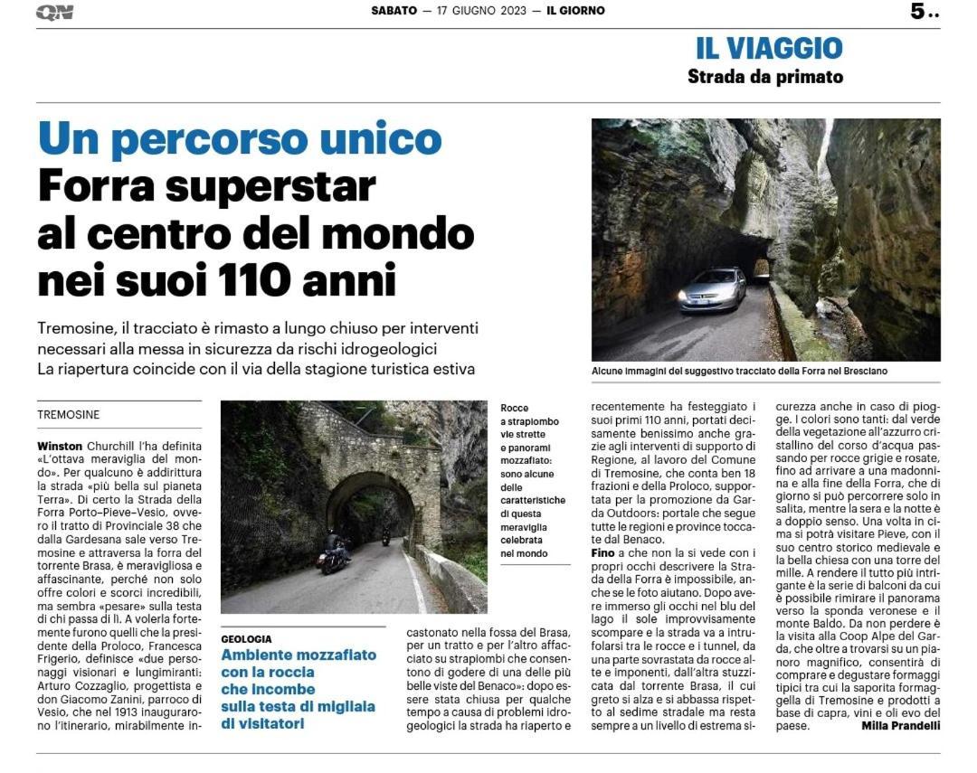 Casa Nel Borgo - Il Gufo Apartment Tremosine ภายนอก รูปภาพ
